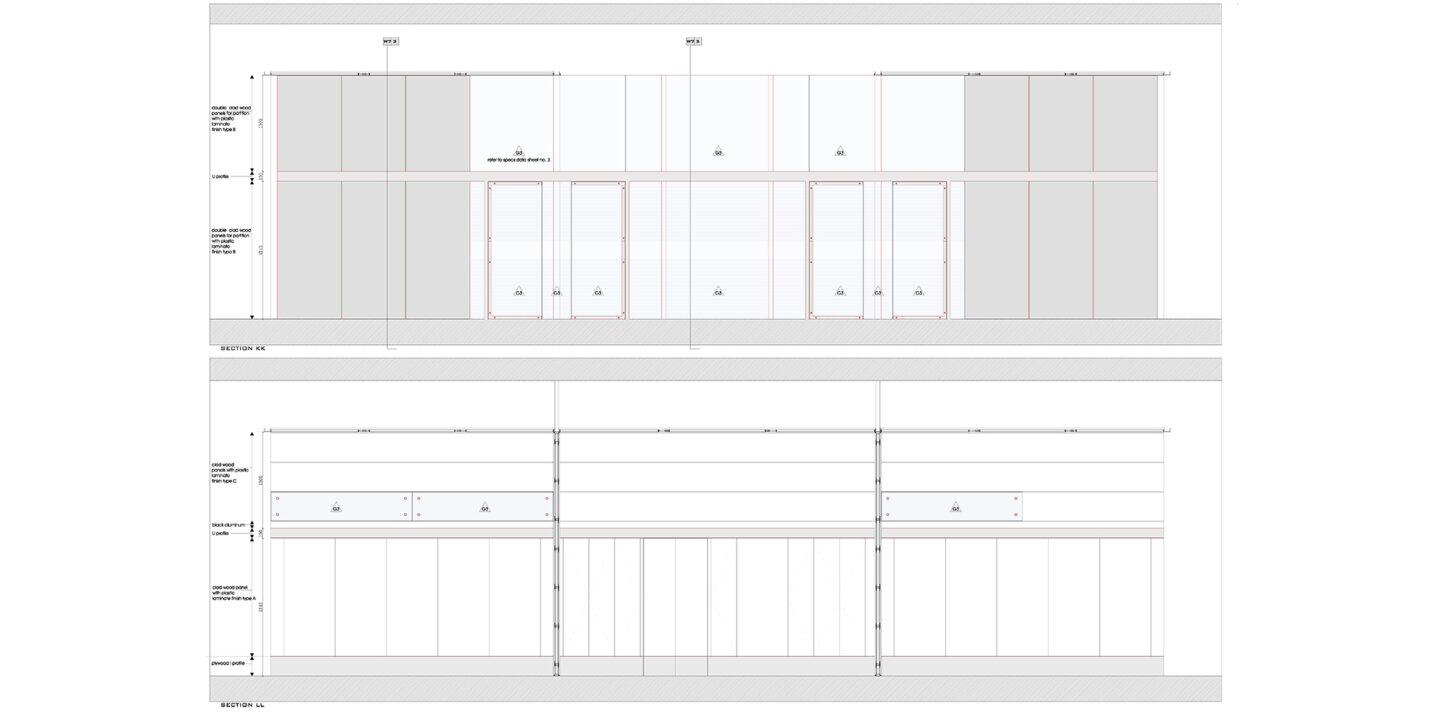 Internal elevation