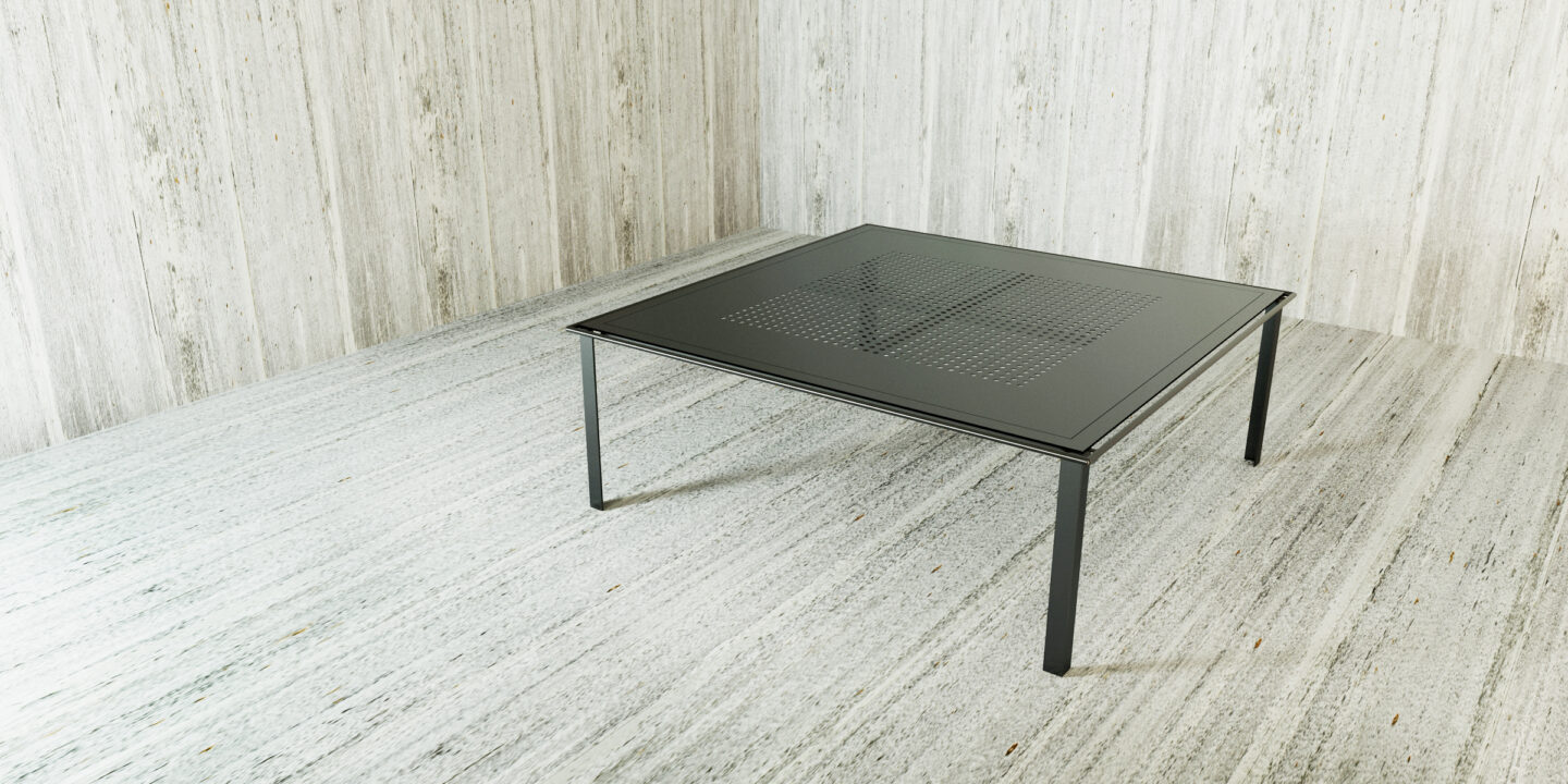 Steel table